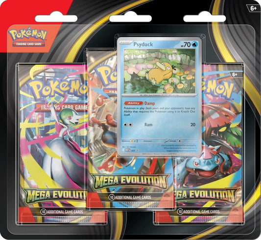 Mega Evolutions: Base Set - 3 Pack Blister