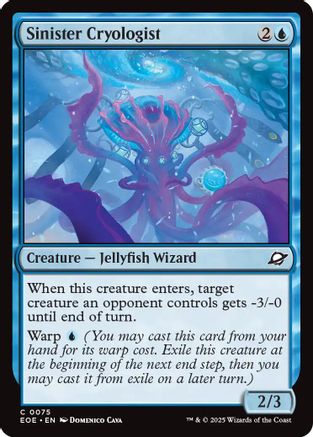Sinister Cryologist [Edge of Eternities]