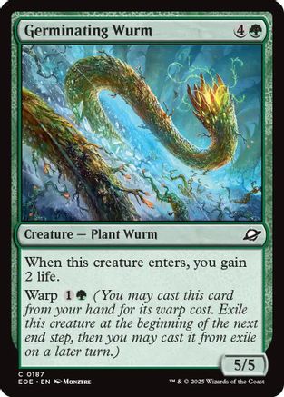 Germinating Wurm [Edge of Eternities]
