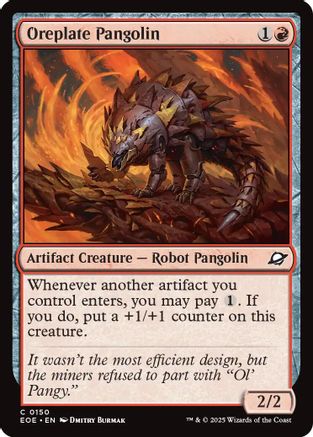 Oreplate Pangolin [Edge of Eternities]