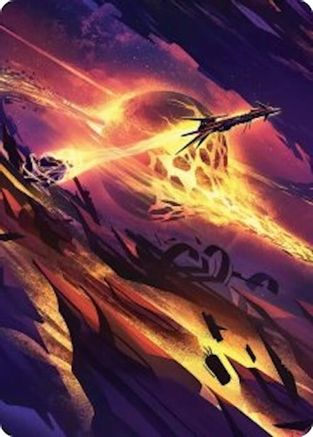 Scavenger Grounds Art Card (53/54) [Edge of Eternities Art Series]