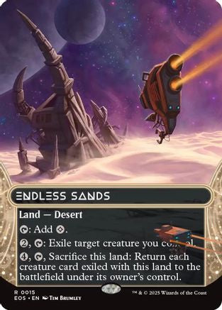 Endless Sands (0015) (Borderless) [Edge of Eternities: Stellar Sights]