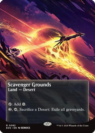 Scavenger Grounds (0082) (Borderless) [Edge of Eternities: Stellar Sights]