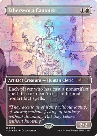 Ethersworn Canonist (Galaxy Foil) [Secret Lair Drop Series]