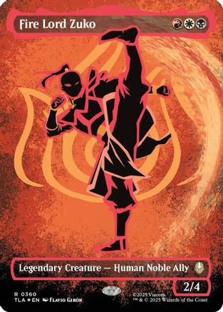Fire Lord Zuko (Borderless Battle Pose) [Avatar: The Last Airbender]