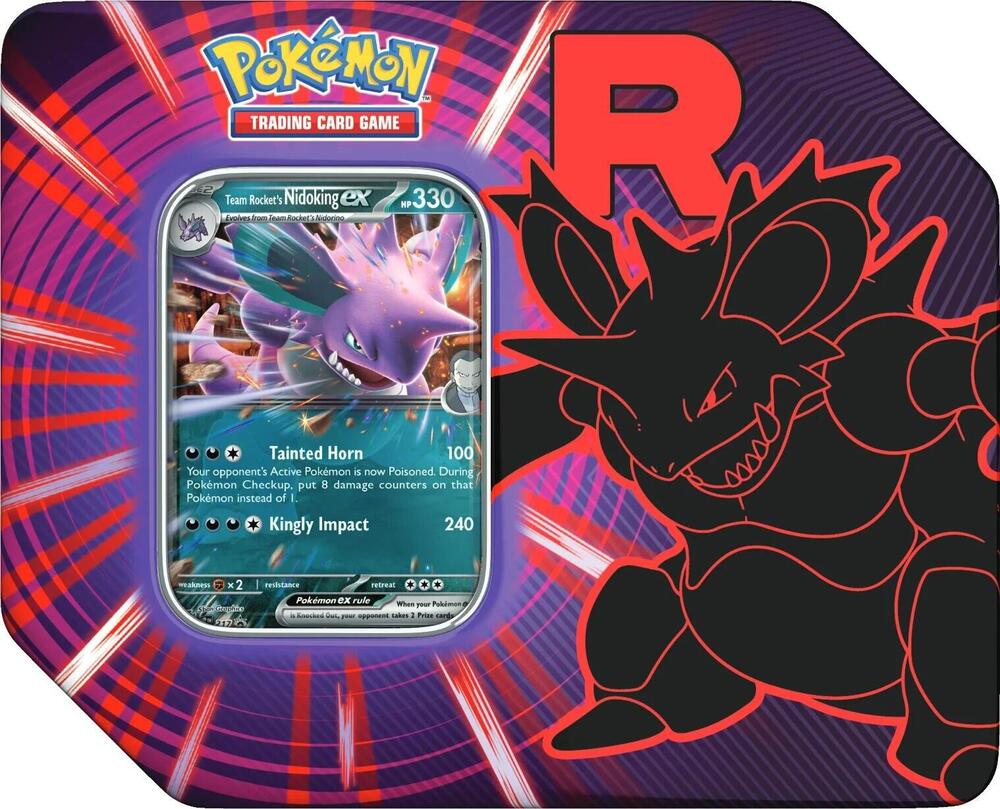 Destined Rivals Team Rocket Tin