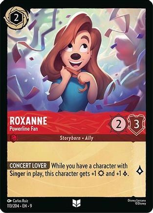 Roxanne - Powerline Fan (113/204) [Fabled]