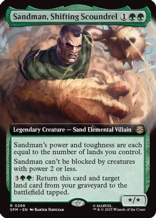 Sandman, Shifting Scoundrel (Extended Art) [Marvel's Spider-Man]