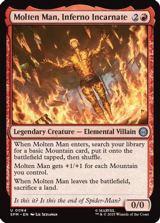 Molten Man, Inferno Incarnate [Marvel's Spider-Man]