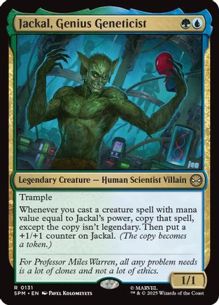 Jackal, Genius Geneticist [Marvel's Spider-Man]