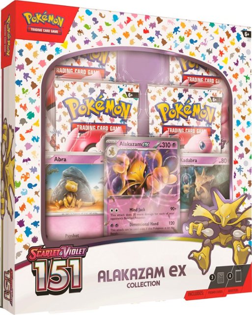 Pokemon 151 Alakazam EX Box