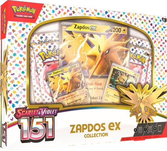 Pokemon 151 Zapdos Box