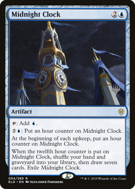 Midnight Clock (Promo Pack) [Throne of Eldraine Promos]