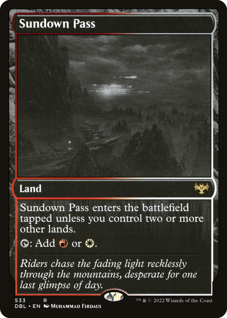 Sundown Pass [Innistrad: Double Feature]