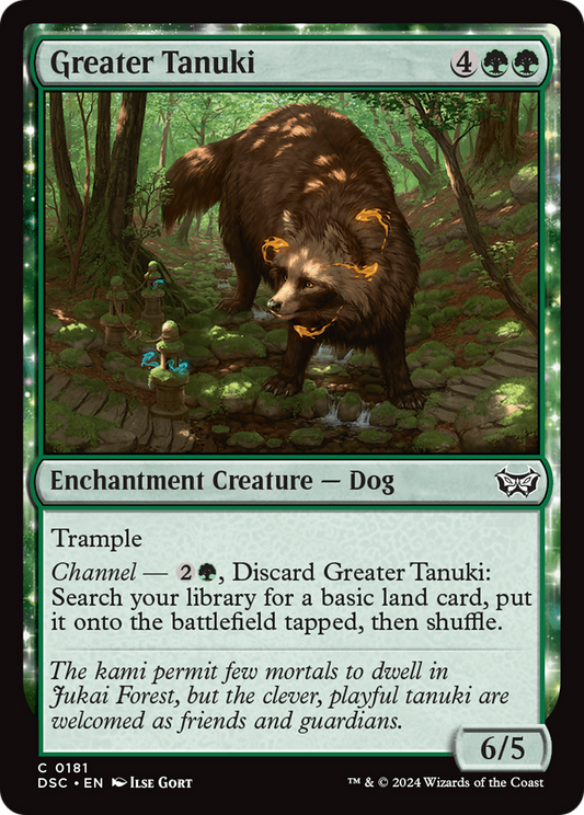 Greater Tanuki [Duskmourn: House of Horror Commander]