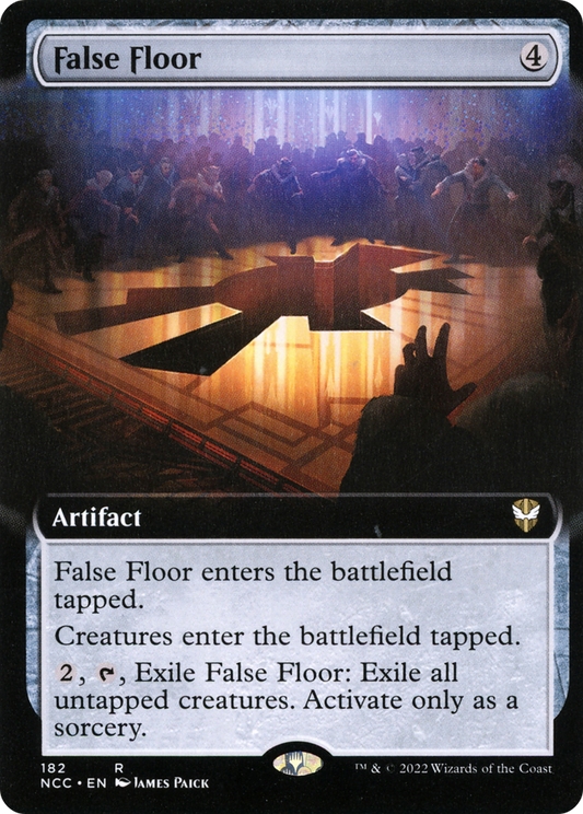 False Floor (Extended Art) [Streets of New Capenna Commander]