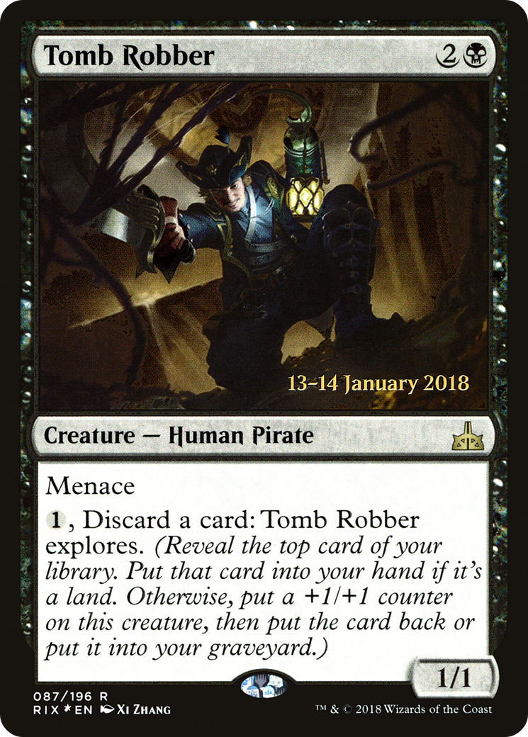 Tomb Robber [Rivals of Ixalan Prerelease Promos]