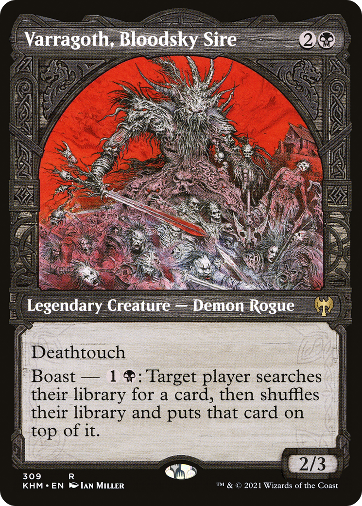 Varragoth, Bloodsky Sire (Showcase) [Kaldheim]