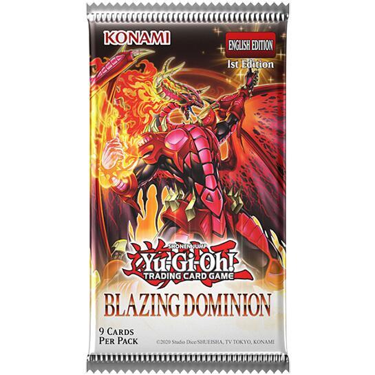 Yu-Gi-Oh TCG: Blazing Dominion Booster Pack