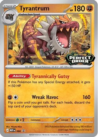 Tyrantrum (066/null) ME Mega Evolution Promo - Promo
