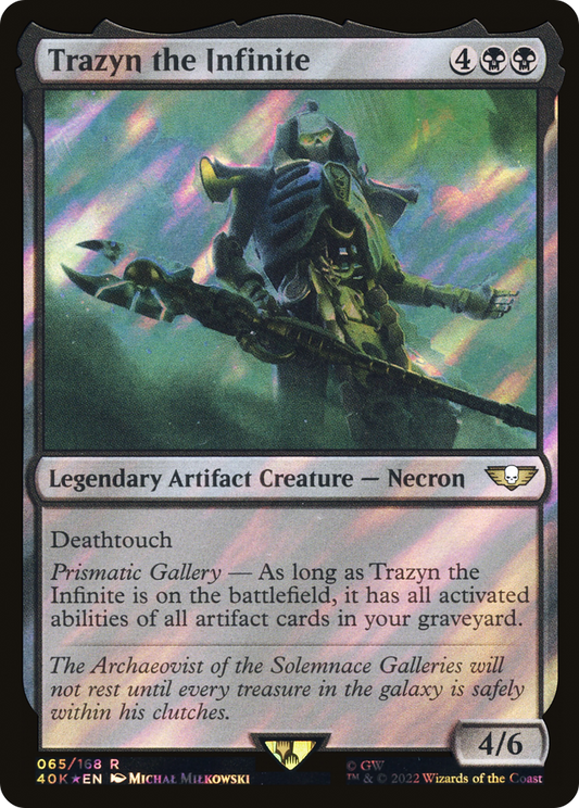 Trazyn the Infinite (Surge Foil) [Warhammer 40,000]