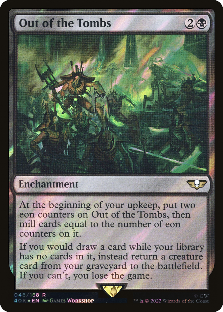 Out of the Tombs (Surge Foil) [Warhammer 40,000]