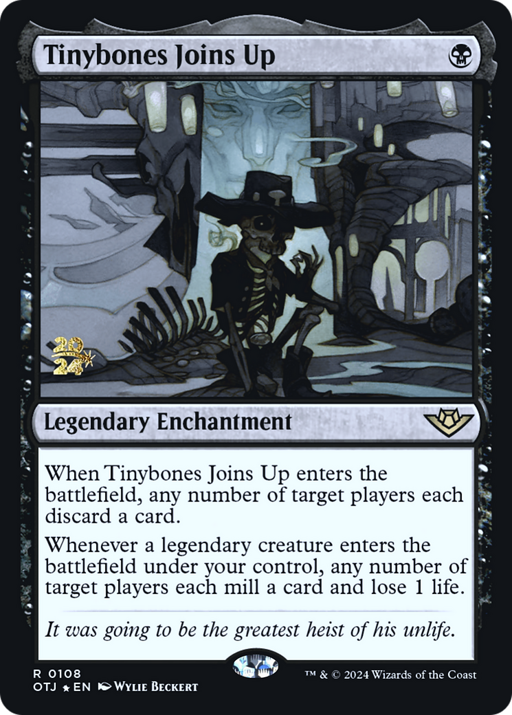 Tinybones Joins Up [Outlaws of Thunder Junction Prerelease Promos]