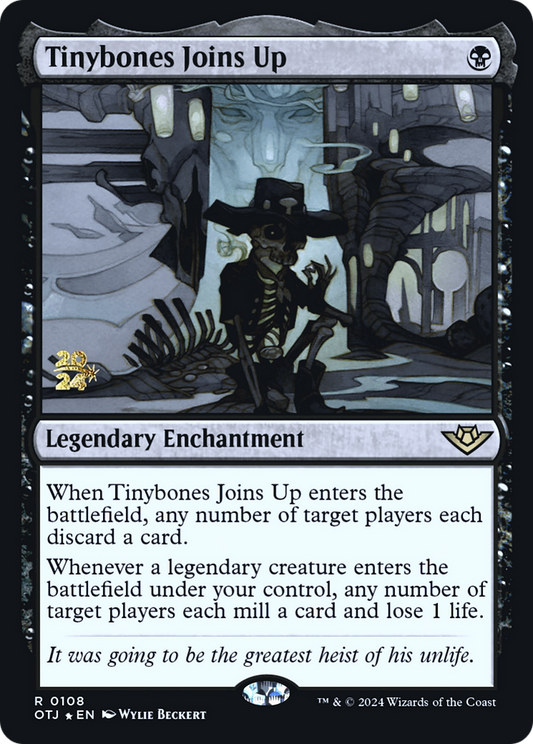 Tinybones Joins Up [Outlaws of Thunder Junction Prerelease Promos]