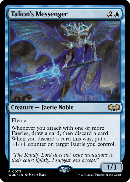 Talion's Messenger (Promo Pack) [Wilds of Eldraine Promos]