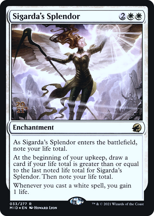 Sigarda's Splendor [Innistrad: Midnight Hunt Prerelease Promos]
