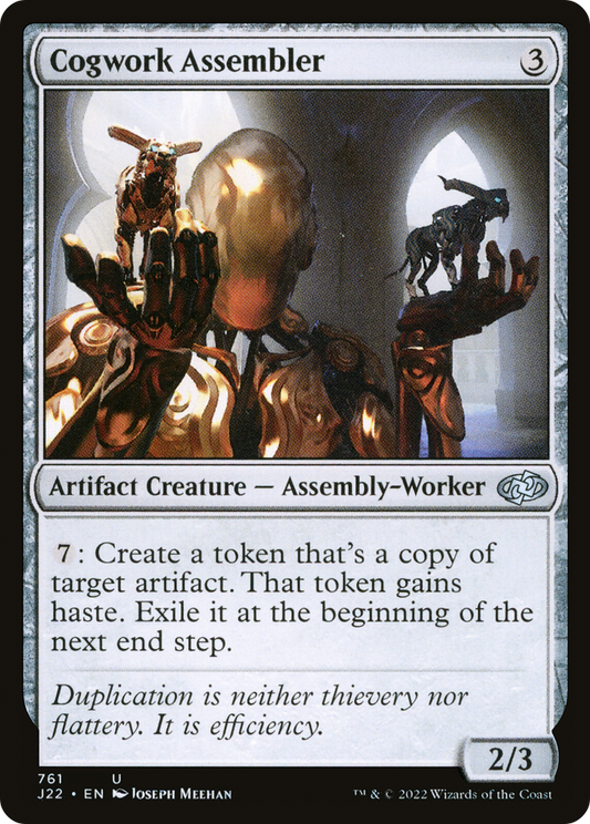 Cogwork Assembler [Jumpstart 2022]