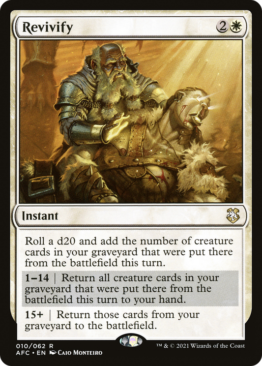 Revivify [Dungeons & Dragons: Adventures in the Forgotten Realms Commander]