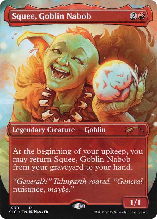 Squee, Goblin Nabob (Borderless) [Secret Lair 30th Anniversary Countdown Kit]