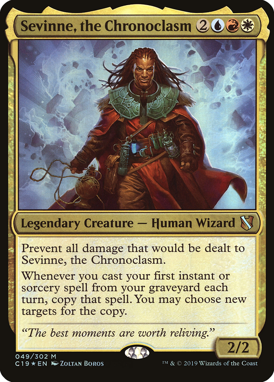 Sevinne, the Chronoclasm (Oversized) [Commander 2019 Oversized]