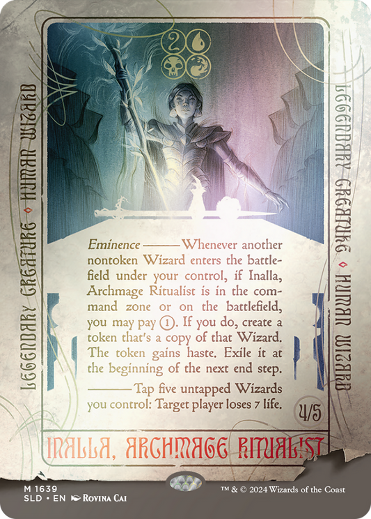 Inalla, Archmage Ritualist (Rainbow Foil) [Secret Lair Drop Series]