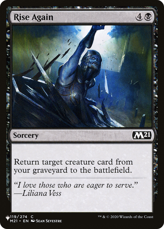 Rise Again [The List]