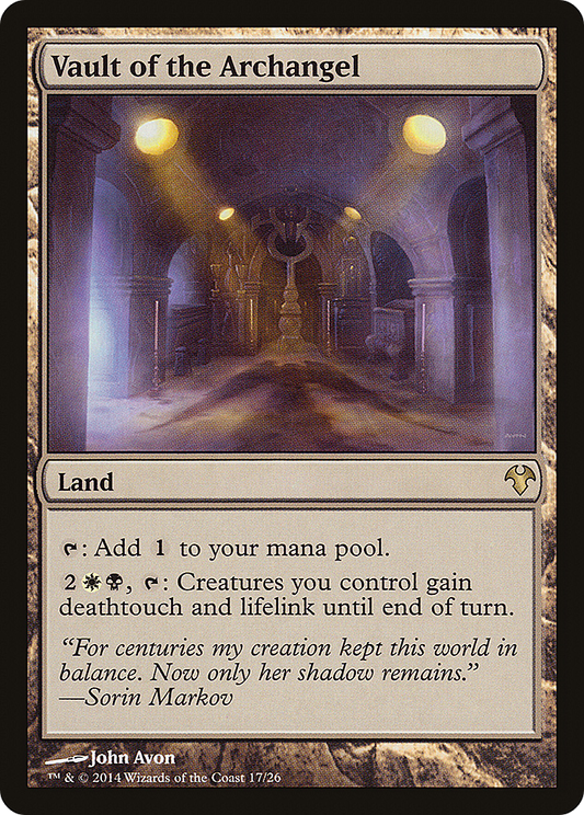 Vault of the Archangel [Modern Event Deck 2014]