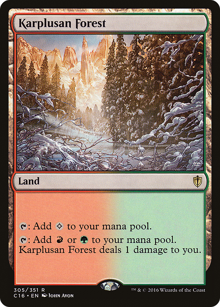 Karplusan Forest [Commander 2016]