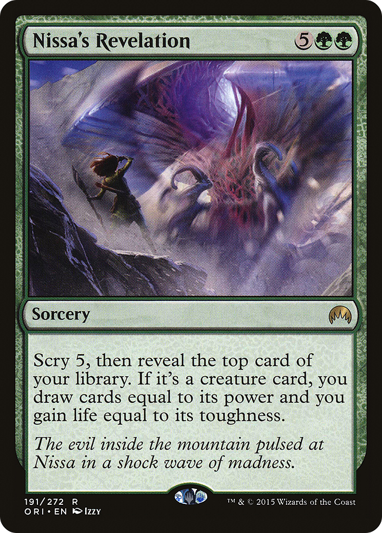 Nissa's Revelation [Magic Origins]