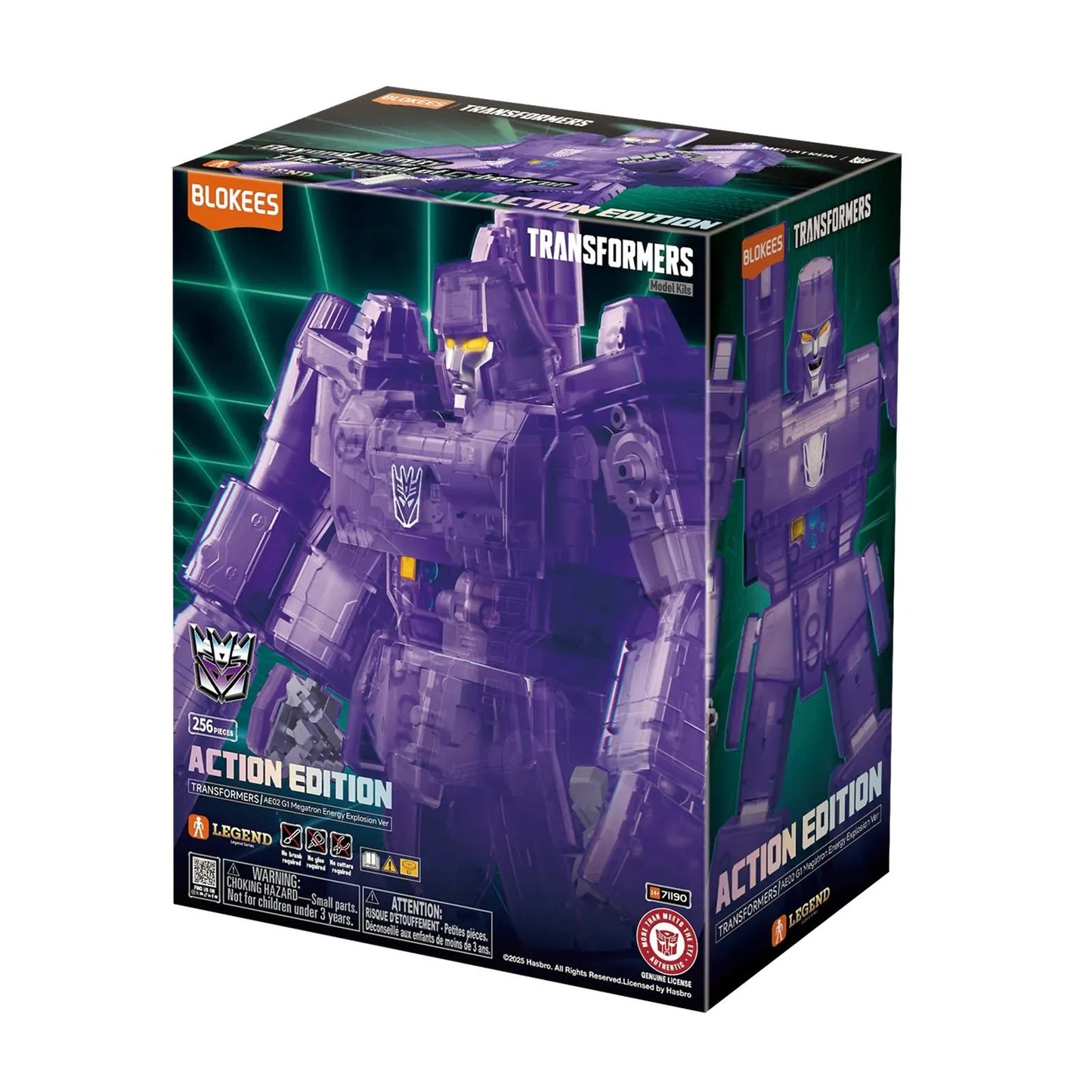 Blokees: Transformers - 8" Action Edition 02 G1 Megatron (Energy Explosion Ver.)