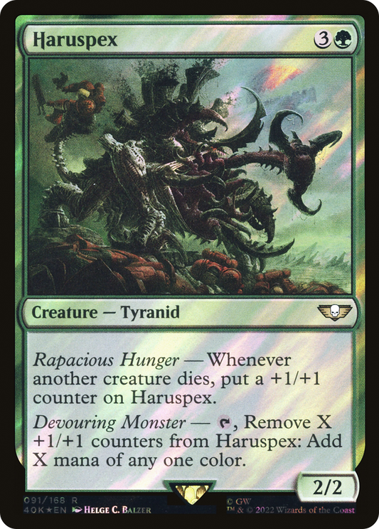 Haruspex (Surge Foil) [Warhammer 40,000]