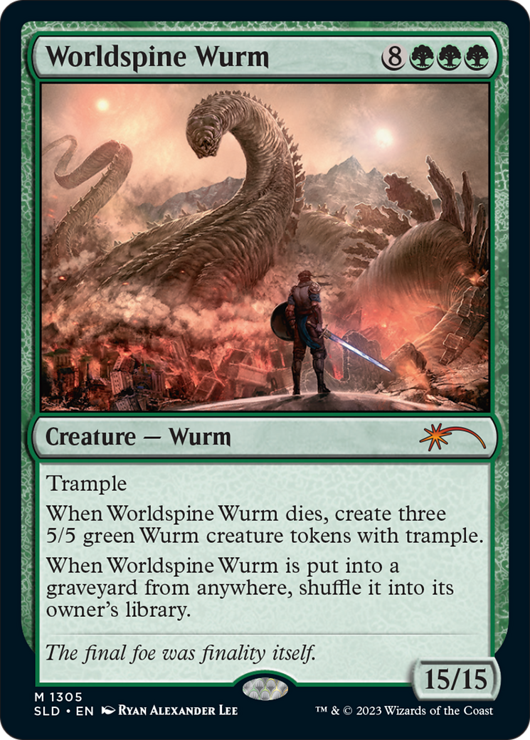 Worldspine Wurm [Secret Lair Drop Series]