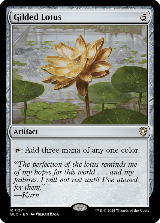 Gilded Lotus [Bloomburrow Commander]