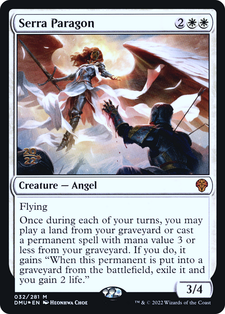 Serra Paragon [Dominaria United Prerelease Promos]