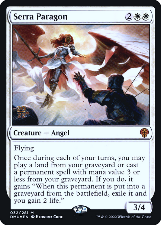 Serra Paragon [Dominaria United Prerelease Promos]