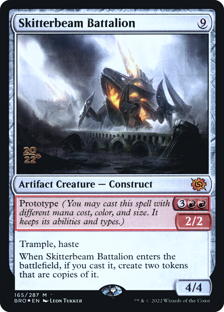 Skitterbeam Battalion [The Brothers' War Prerelease Promos]
