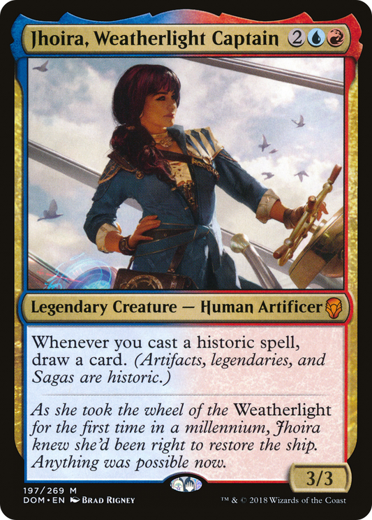 Jhoira, Weatherlight Captain [Dominaria]