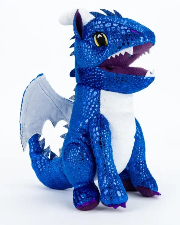 FanRoll: Dice Eating Dragon Bag - Blue