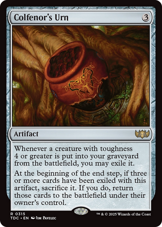 Colfenor's Urn [Tarkir: Dragonstorm Commander]