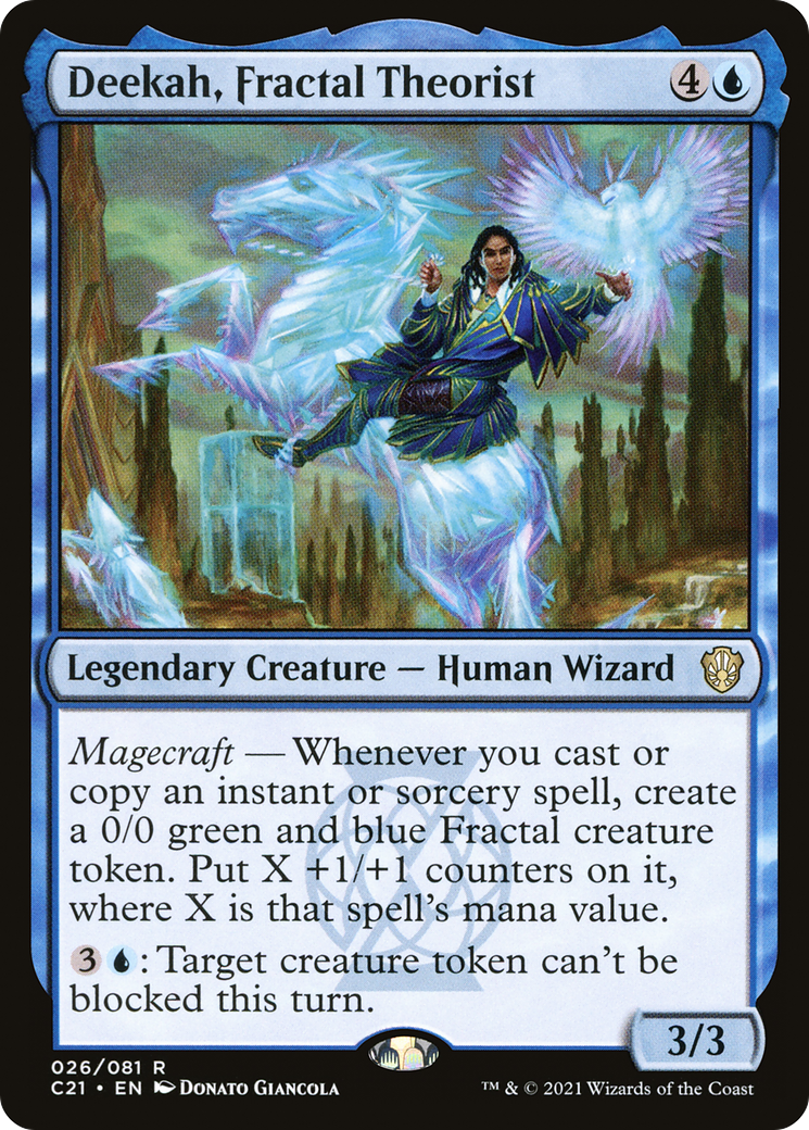 Deekah, Fractal Theorist [Commander 2021]
